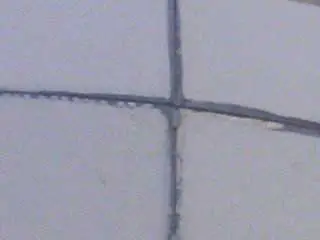 胴体鉄板接合部のアップ