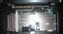 Vostro 1500のキーボードを外した状態