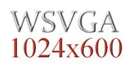WSVGA 1024x600