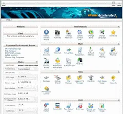 CrocserveのcPanel