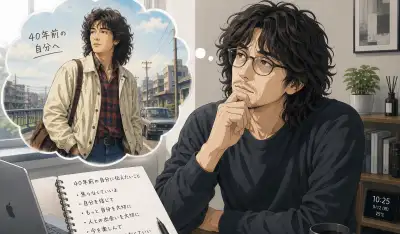 40年程前の昔の自分に言いたい事