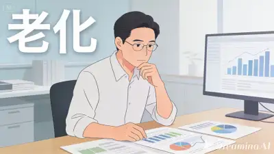 老化は、回復力の低下、衰えであると実感している。